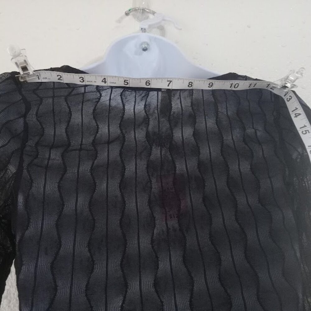 FERAL APPAREL - sheer Cardigan - Picture 4 of 11